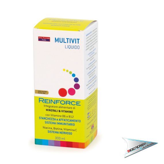 Farmaderbe-REINFORCE MULTIVIT LIQUIDO (Conf. 300 ml)     